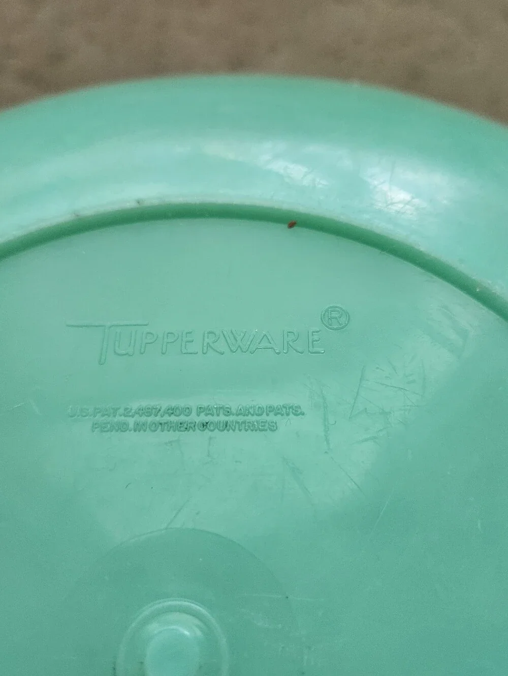 Vintage Tupperware 26 Cup Fix N Mix Large Bowl Container 274 Jadeite w Lid 224